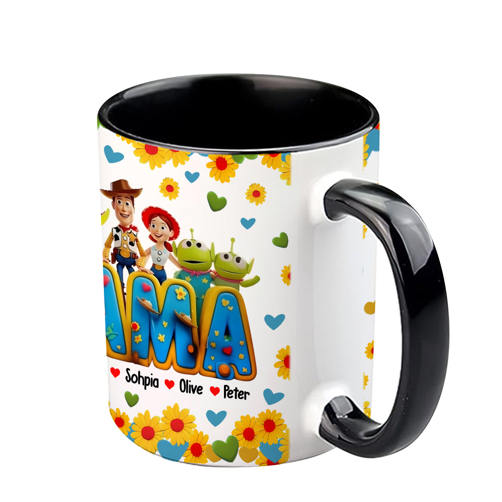 Mommy's Story - Personalized Mother Accent Mug