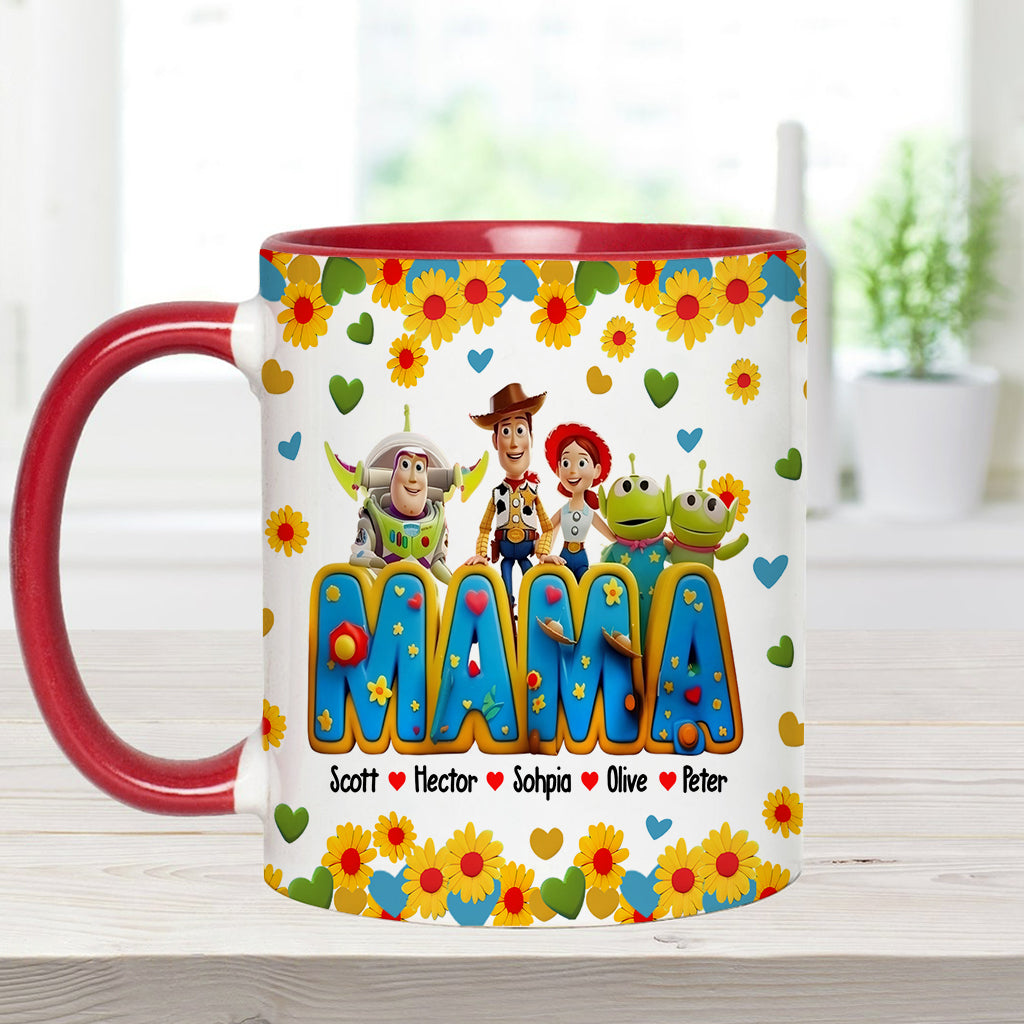 Mommy's Story - Personalized Mother Accent Mug
