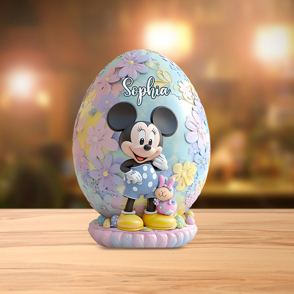 Easter on Main Street - Personalized Mouse Custom Shaped Acrylic Plaque