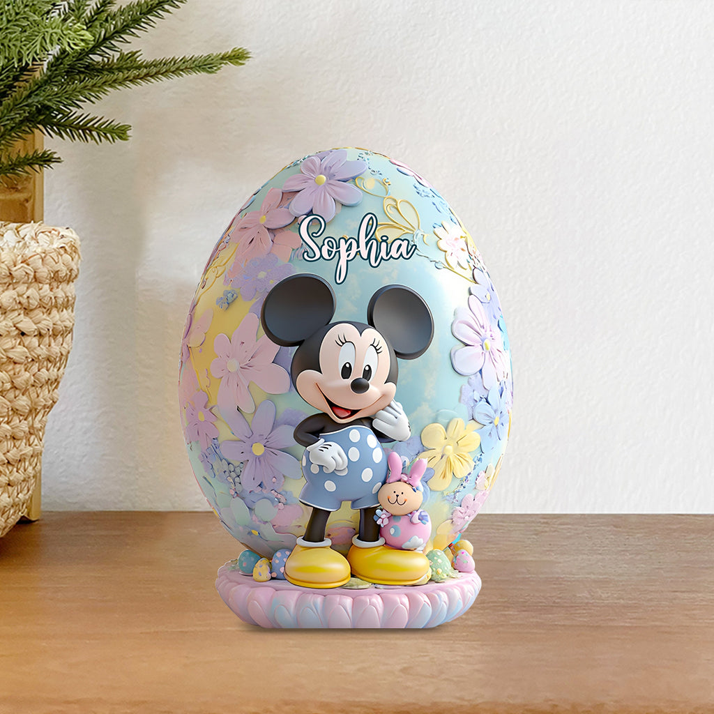 Easter on Main Street - Personalized Mouse Custom Shaped Acrylic Plaque