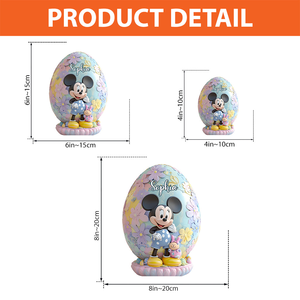 Easter on Main Street - Personalized Mouse Custom Shaped Acrylic Plaque