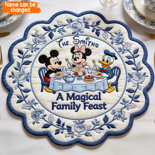 Magical Feast - Personalized Mouse Custom Shape Placemat