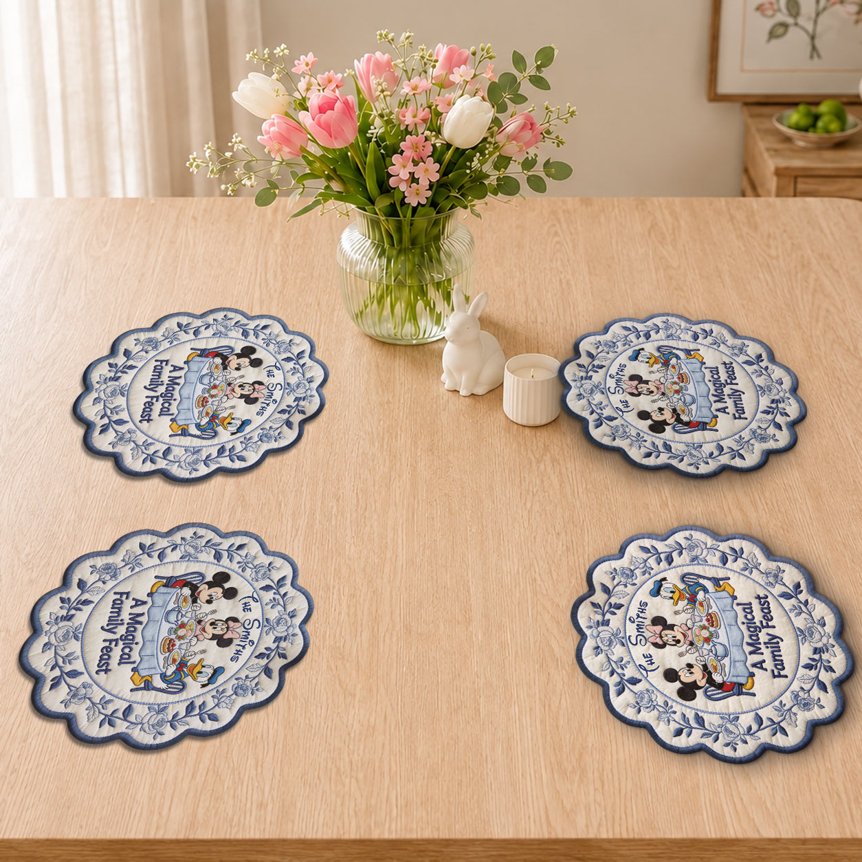 Magical Feast - Personalized Mouse Custom Shape Placemat