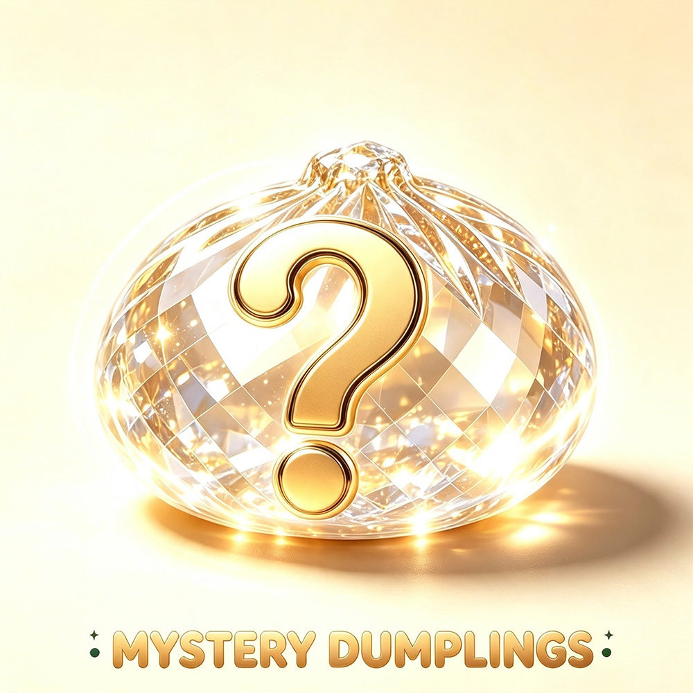Christmas Green Glitter Dumpling Squishy Toy - 6-Pack Blind Box