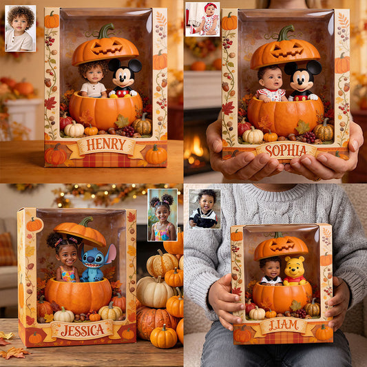 It's The Most Beautiful Time Of The Year - Personalized Mouse Acrylic Display Box