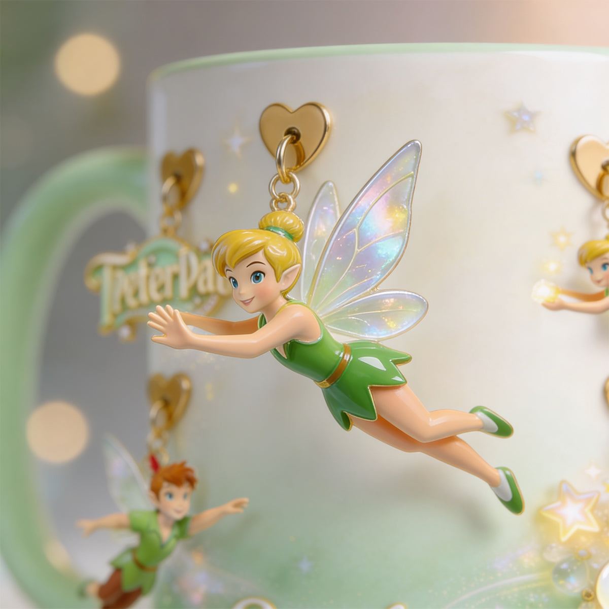 Dreamy Fairy Dust - Personalized Flying Fairy Dangling Charms