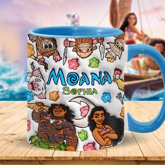 Sea Blossom - Personalized Mouse Accent Mug