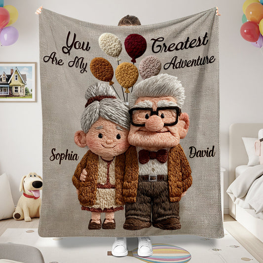You & Me - Personalized Couple Blanket