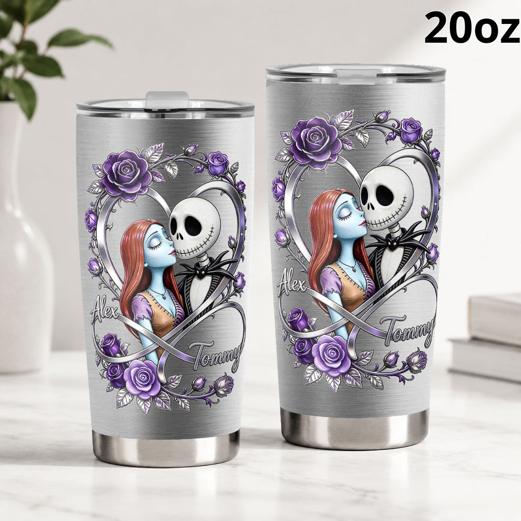 Love You Infinite - Personalized Nightmare Tumbler
