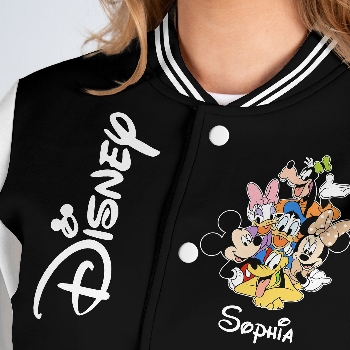 Magical Day - Personalized Mouse Varsity Jacket