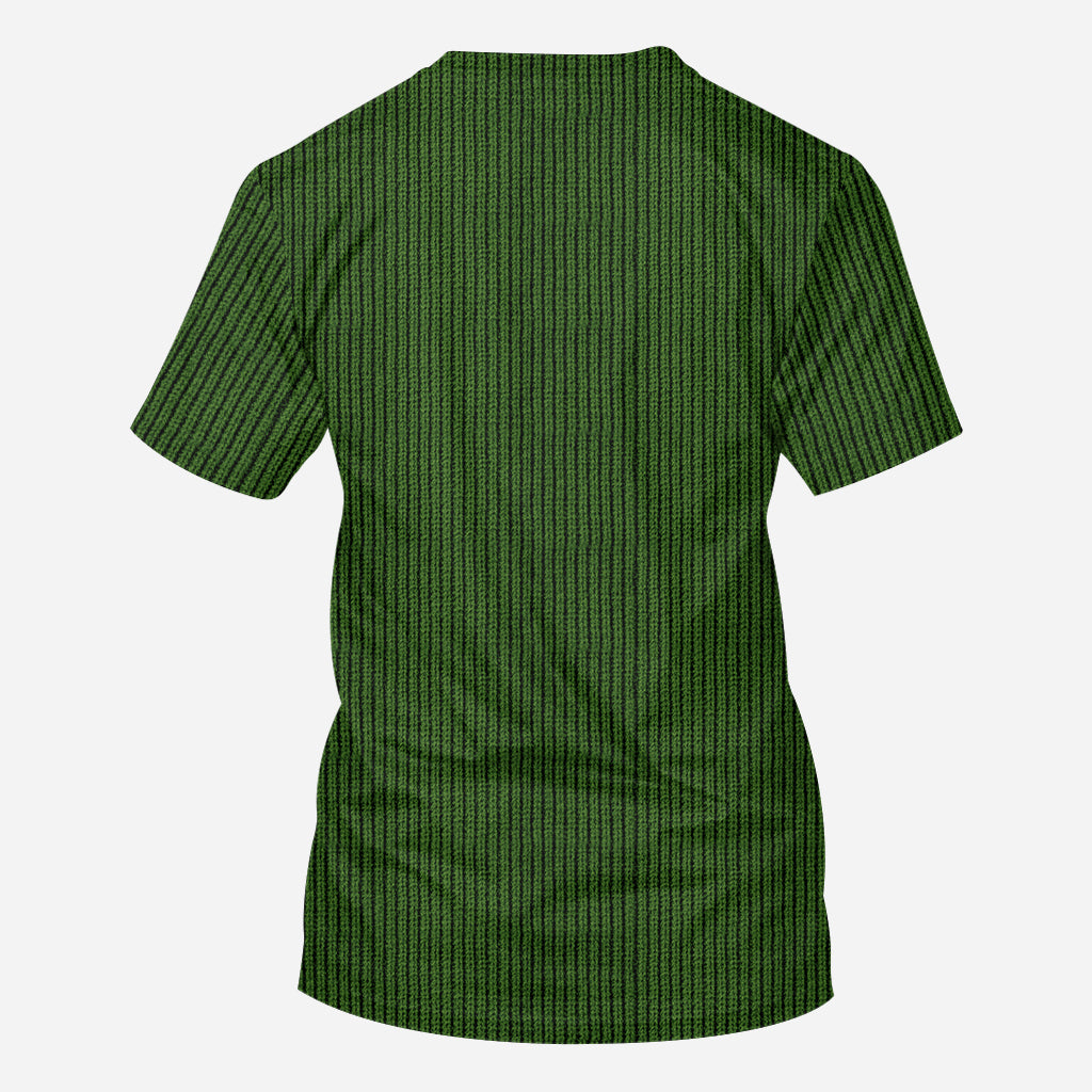 Stole My Heart And Owns My - Personalized Stole Christmas All Over Shirt