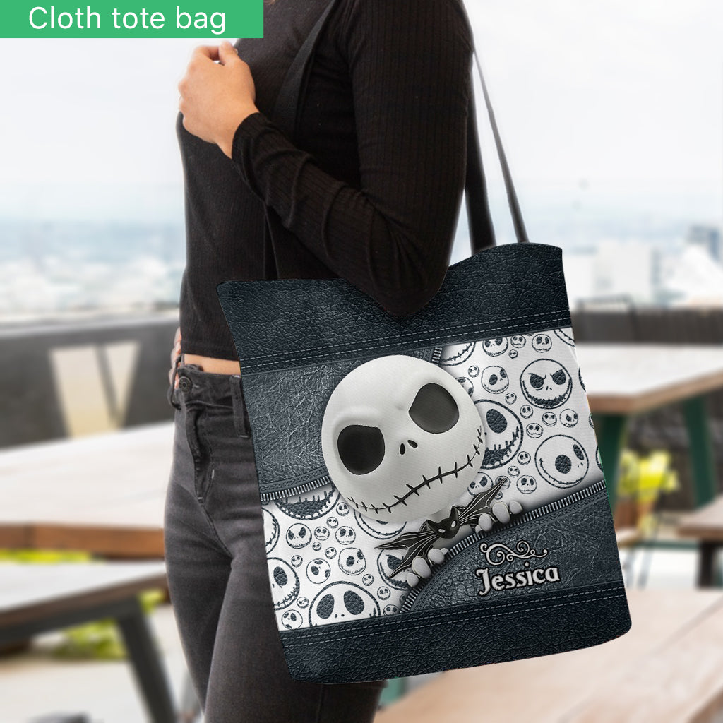 Just A Girl Who Loves Jackie - Personalized Nightmare Tote Bag