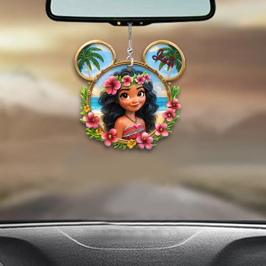 Sea Blossom - Personalized Mouse Car Ornament
