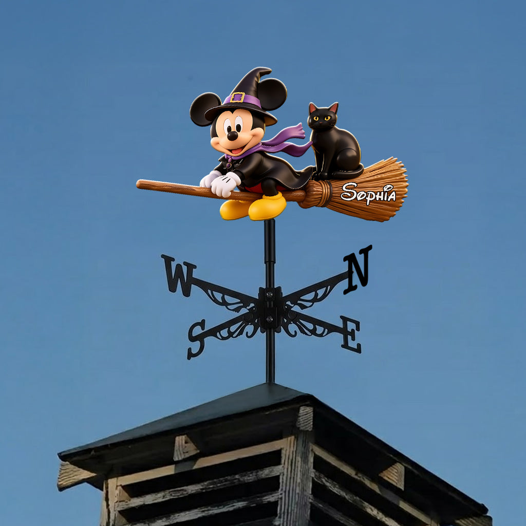 Halloween Decor - Personalized Mouse Weather Vane