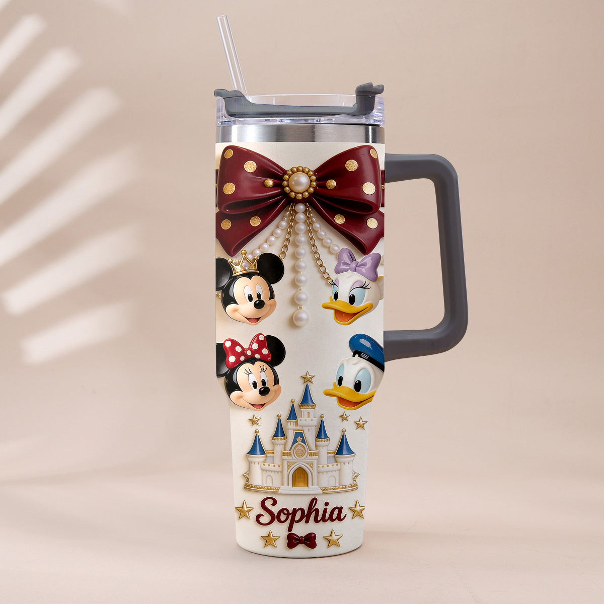 Friends - Personalized Dream Trip Tumbler With Handle