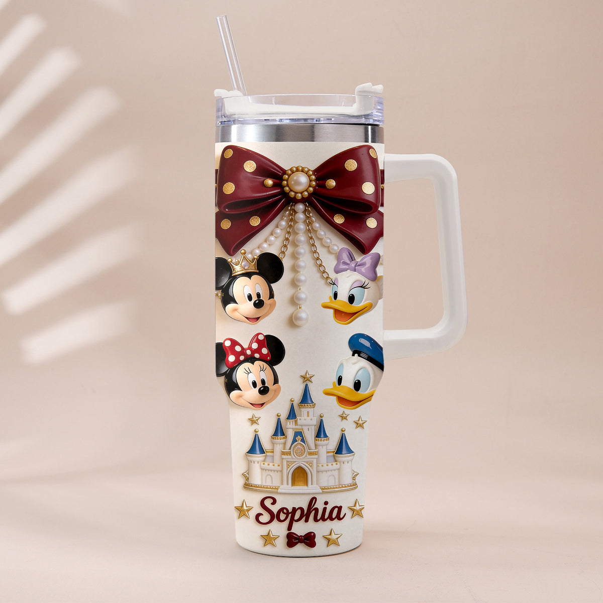 Friends - Personalized Dream Trip Tumbler With Handle