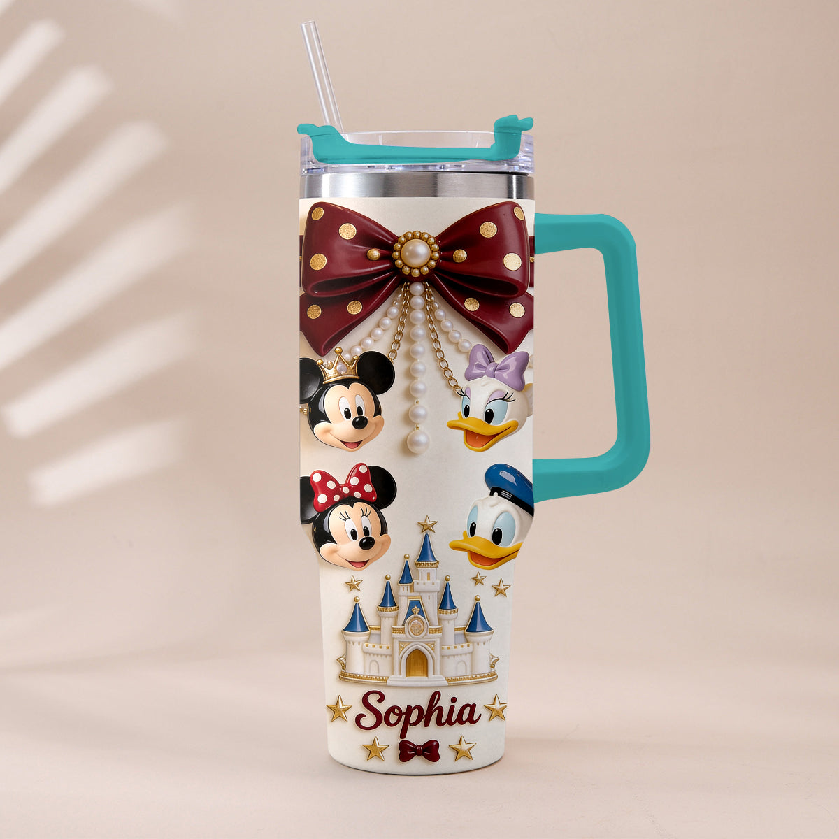 Friends - Personalized Dream Trip Tumbler With Handle