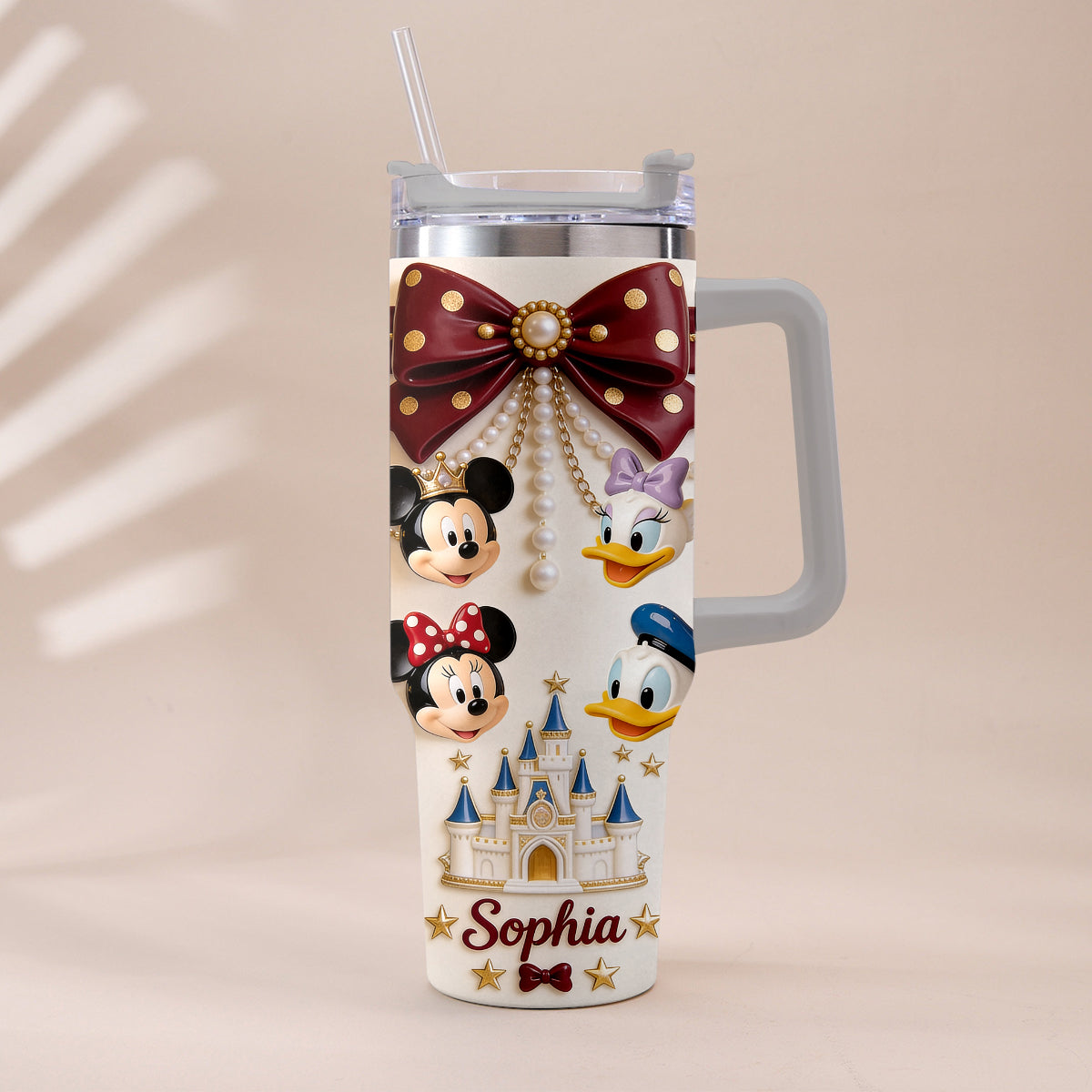 Friends - Personalized Dream Trip Tumbler With Handle