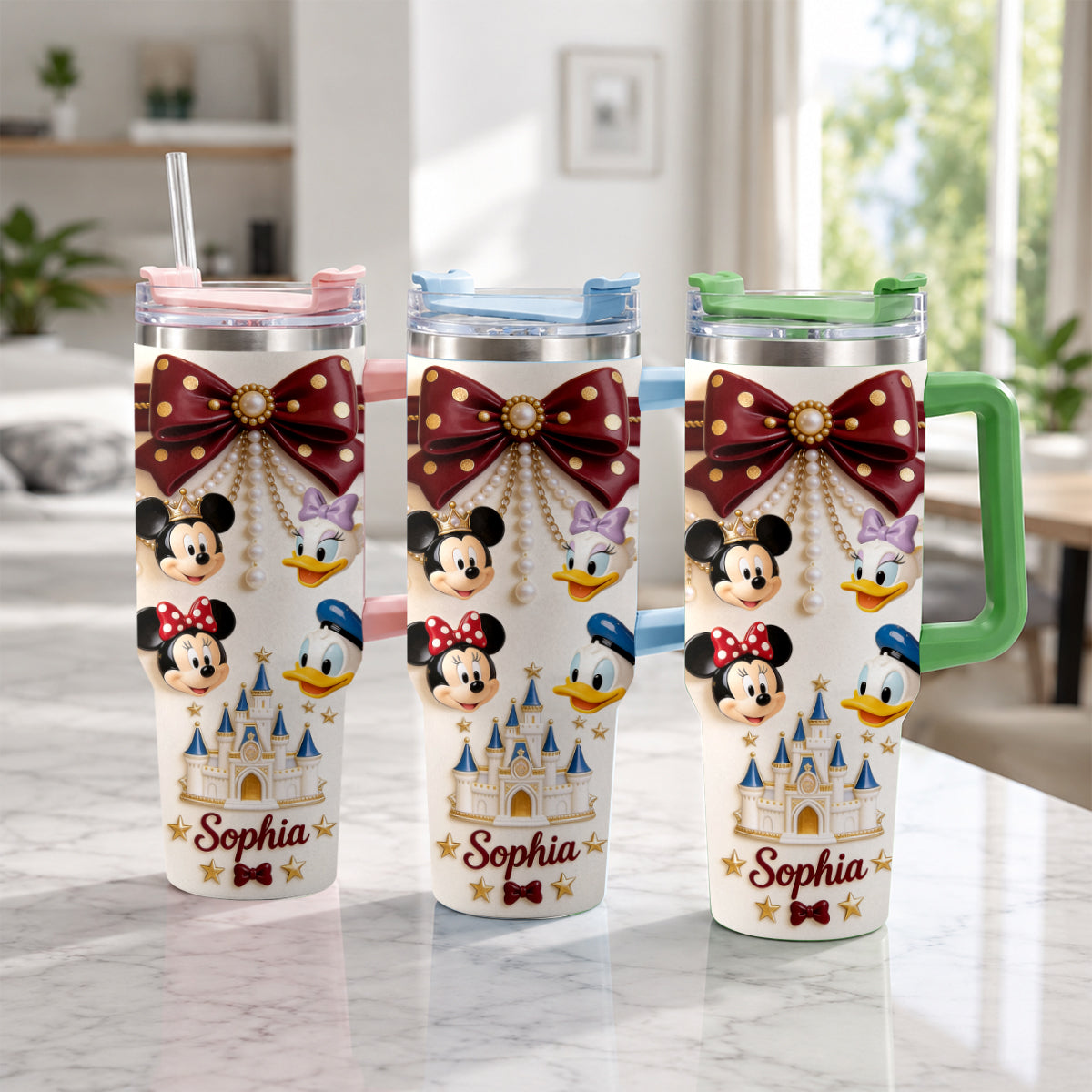 Friends - Personalized Dream Trip Tumbler With Handle