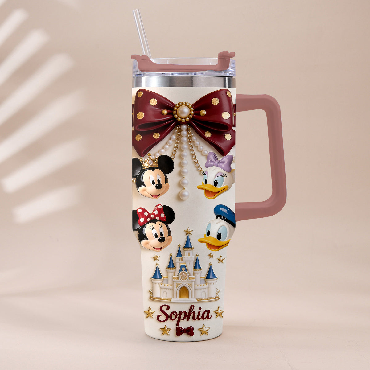Friends - Personalized Dream Trip Tumbler With Handle