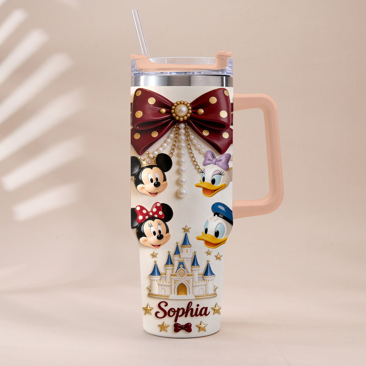 Friends - Personalized Dream Trip Tumbler With Handle