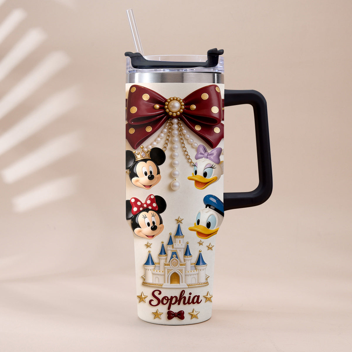Friends - Personalized Dream Trip Tumbler With Handle