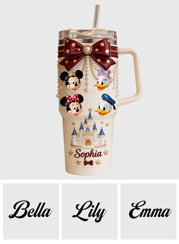 Friends - Personalized Dream Trip Tumbler With Handle