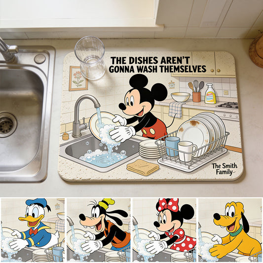 Little Helper - Personalized Mouse Drying Mat