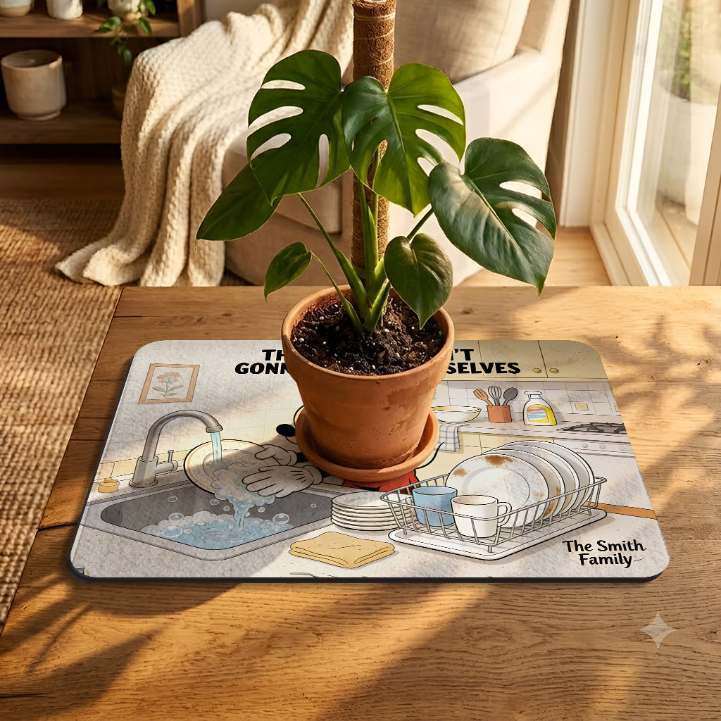 Little Helper - Personalized Mouse Drying Mat