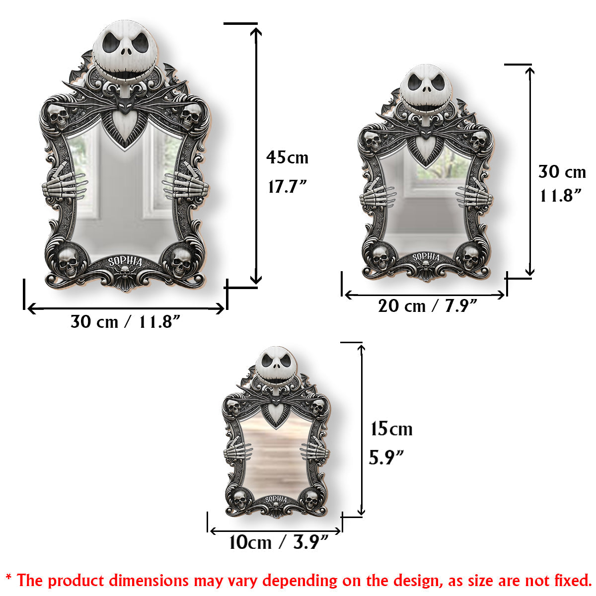 The Nightmare - Personalized Nightmare Wall Hanging Mirror