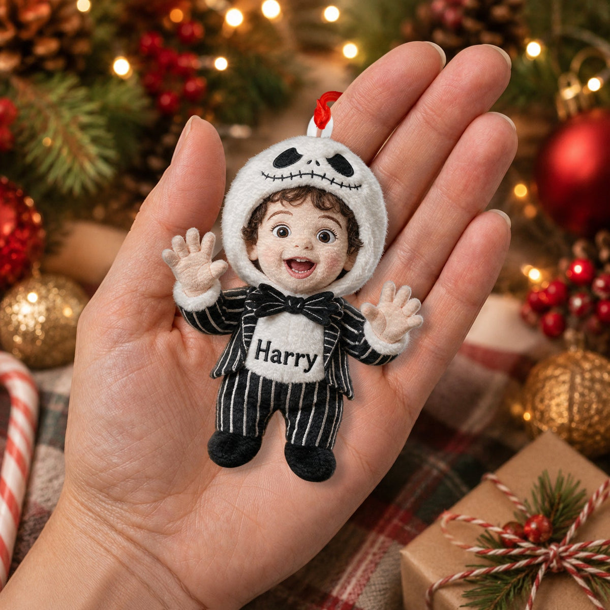 Little Nightmare - Personalized Kid Plush Ornament