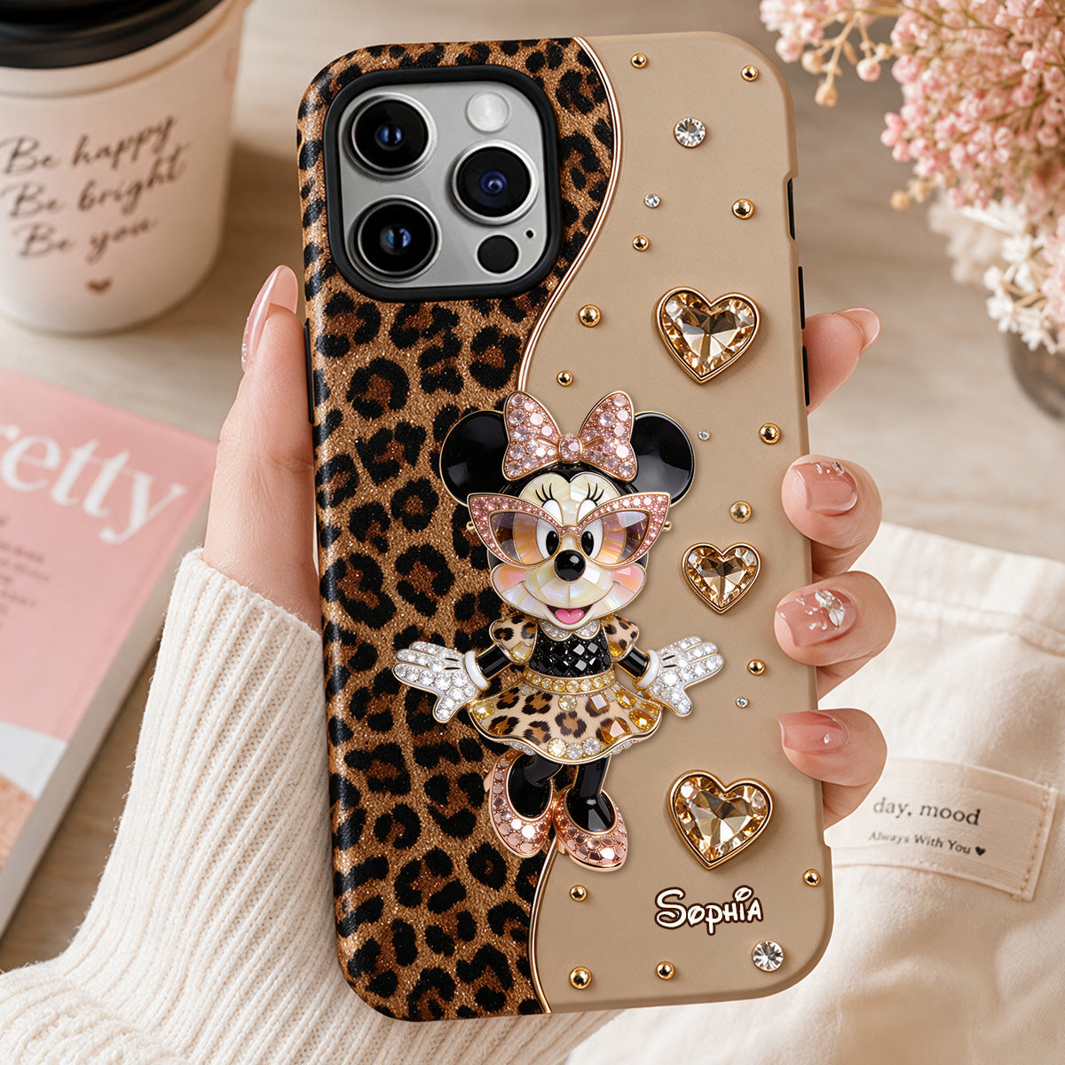 Cute Mouse - Personalized Mouse Full Print Phone Case