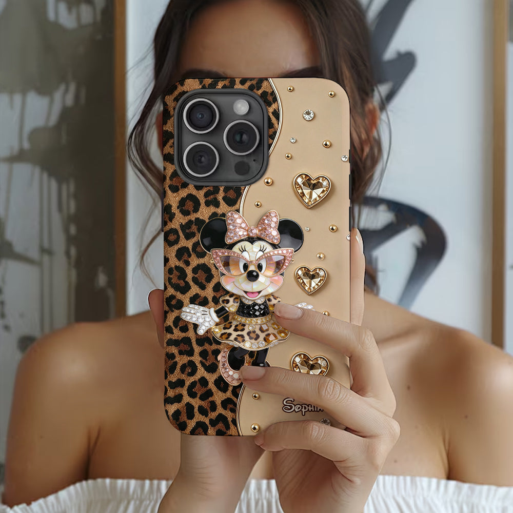 Cute Mouse - Personalized Mouse Full Print Phone Case