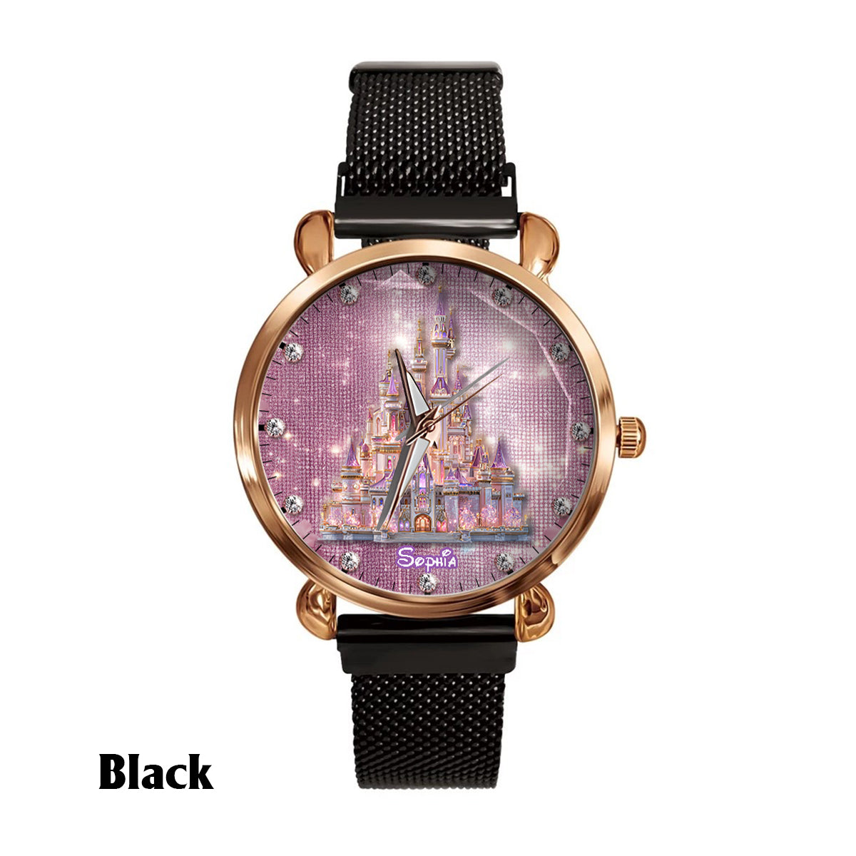 Magic Castle - Personalized Mouse Women Hand Watch