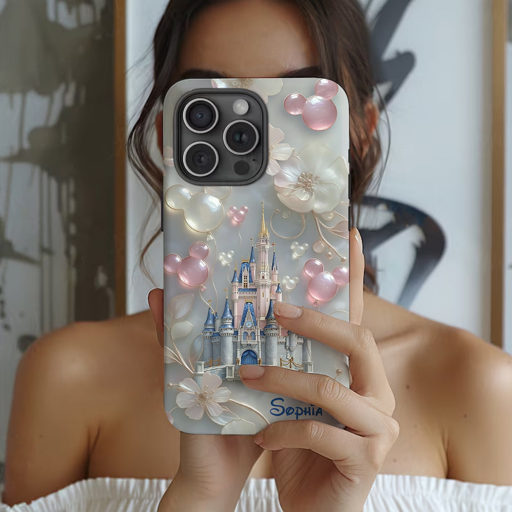 The Magical Castle - Personalized Mouse Full Print Phone Case