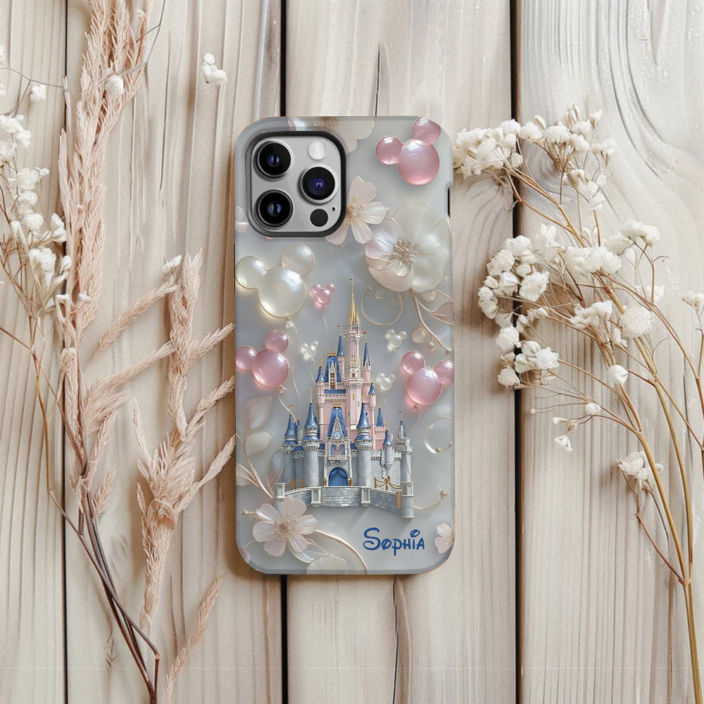The Magical Castle - Personalized Mouse Full Print Phone Case