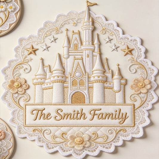 Believe In Magic - Personalized Mouse Custom Shape Placemat