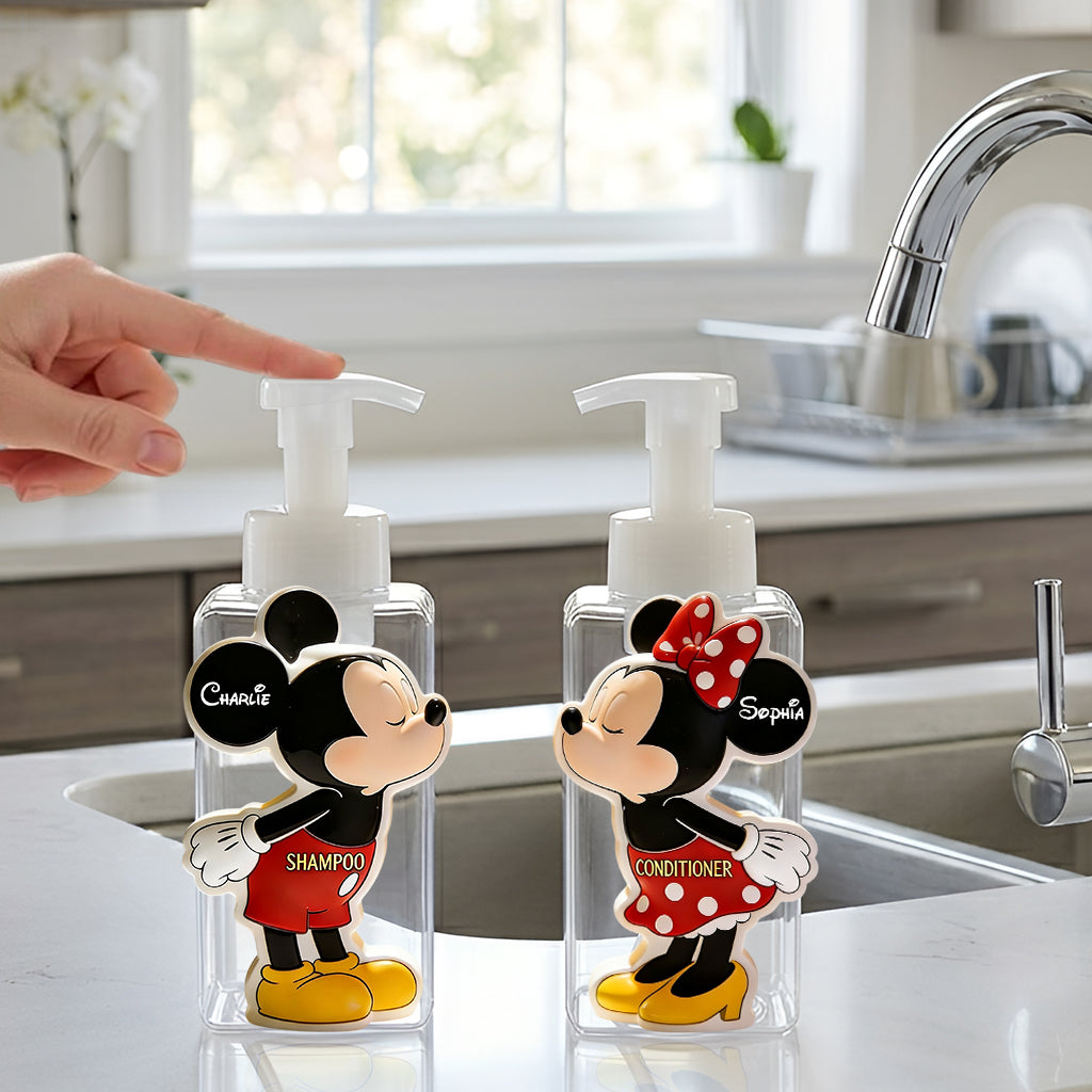 Mouse Couple - Personalized Mouse Pump Dispenser