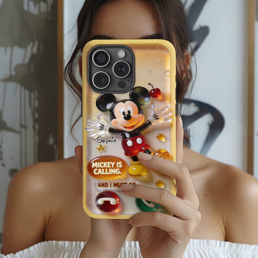 Magic Is Calling - Personalized Mouse Full Print Phone Case