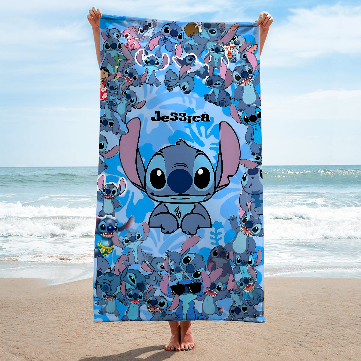 Summer Is Calling - Personalized Ohana Quick-dry Beach Towel/ Bath Towel