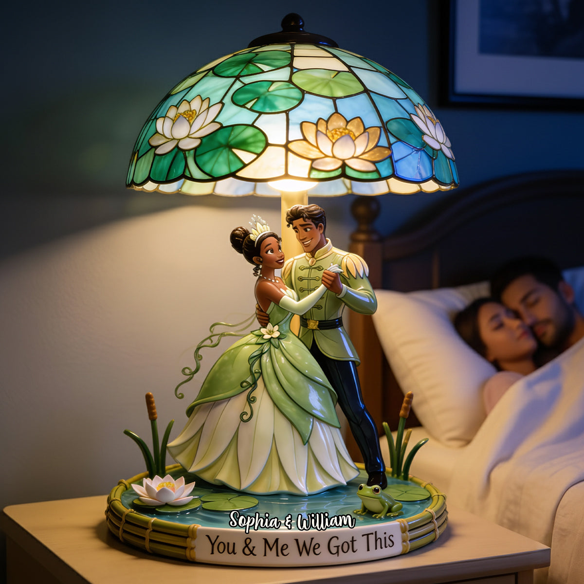 I Love You - Personalized Mouse Acrylic LED Night Light