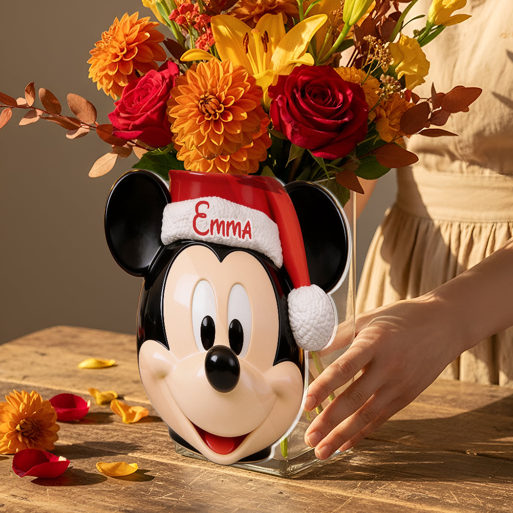 Magical Friends Dinner Table Decoration - Personalized Mouse Acrylic Pot