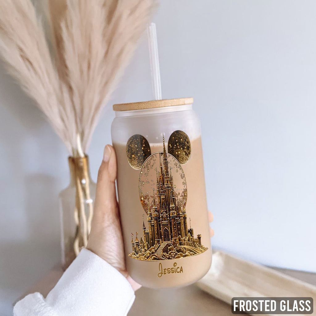Magical Castle - Personalized Mouse Can Glass