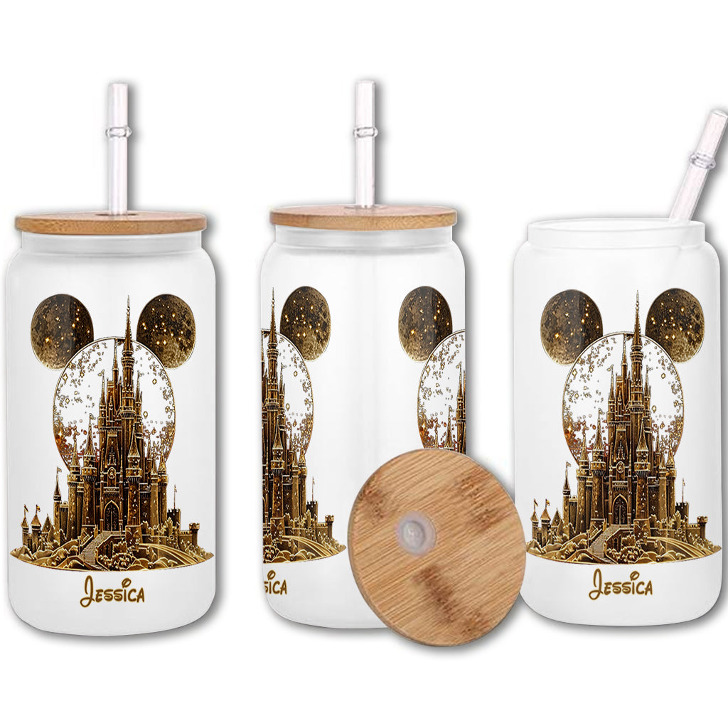 Magical Castle - Personalized Mouse Can Glass