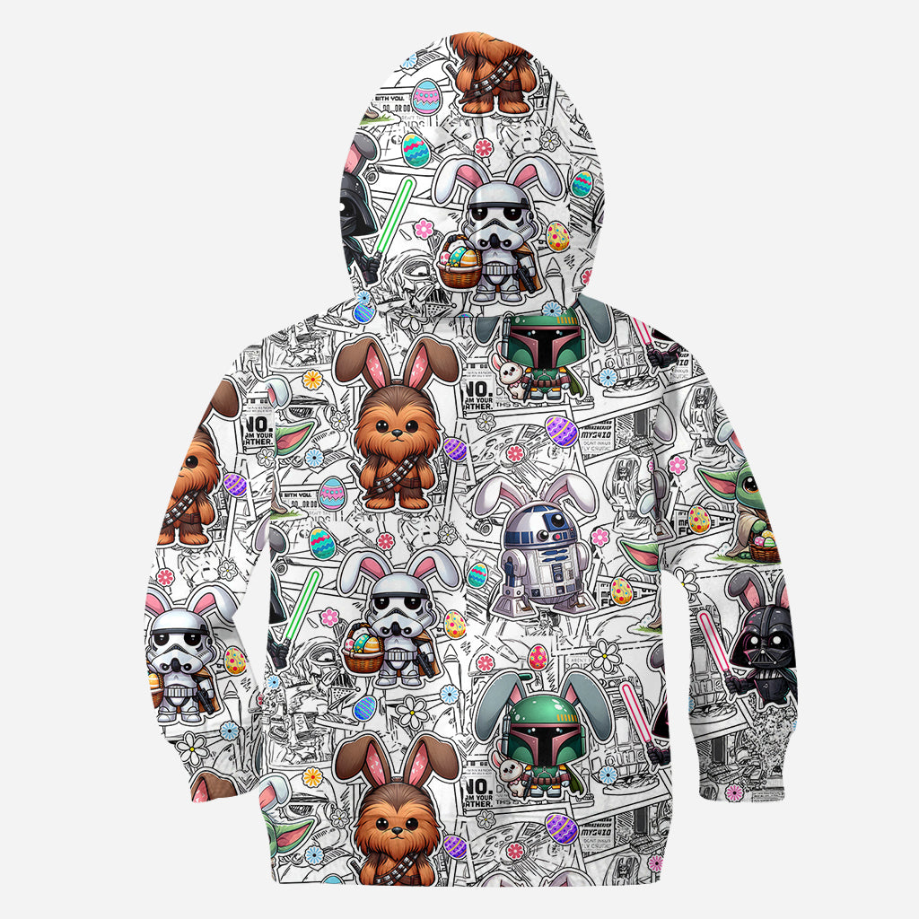 Happy Easter - Personalized The Force All Over Shirt