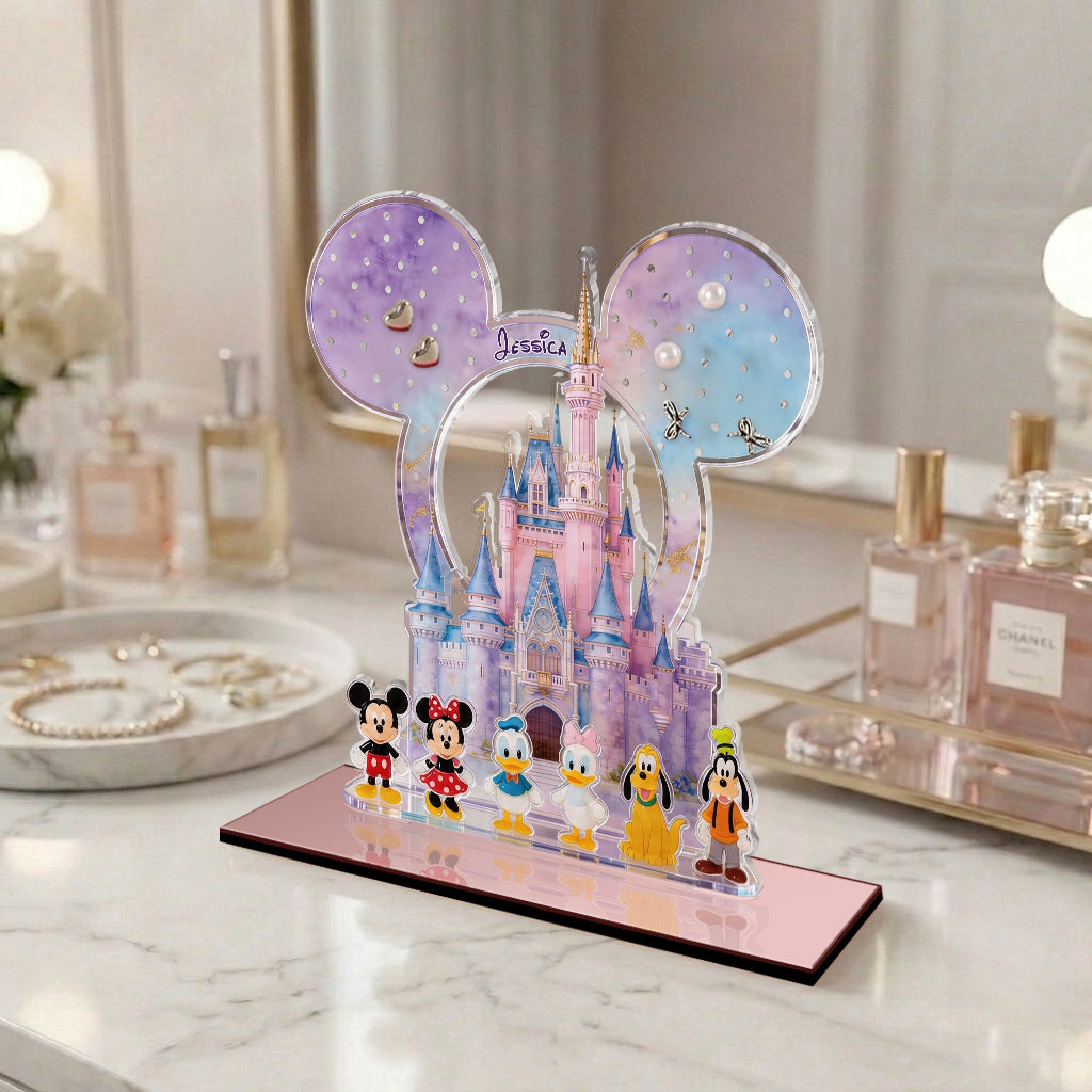 Magical Castle - Personalized Dream Trip Jewelry Holder