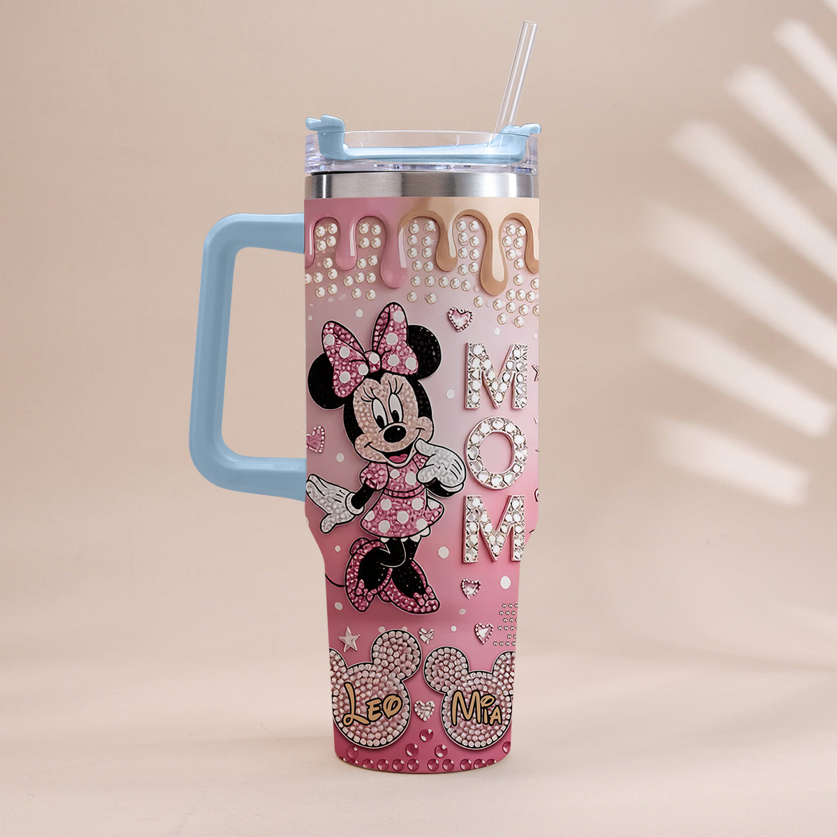 Mouse Mama - Personalized Mouse Tumbler With Handle