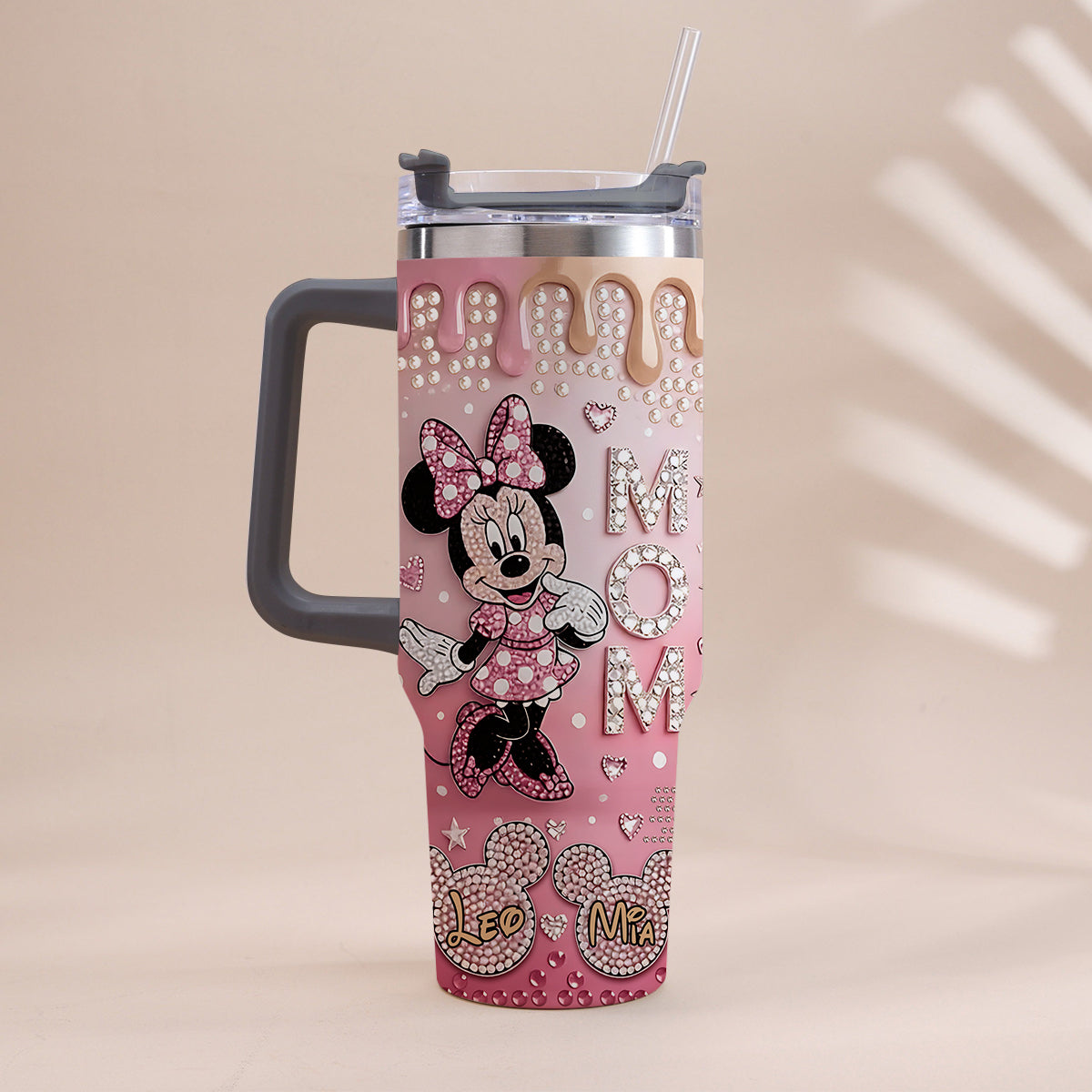 Mouse Mama - Personalized Mouse Tumbler With Handle