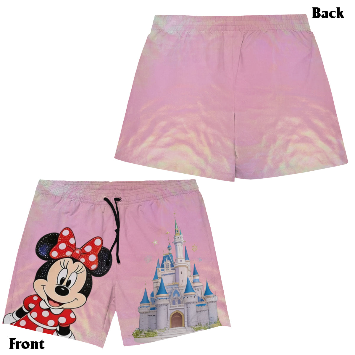 Magical Friends - Personalized Dream Trip Kid Swimsuit Trunk Rashguard Set