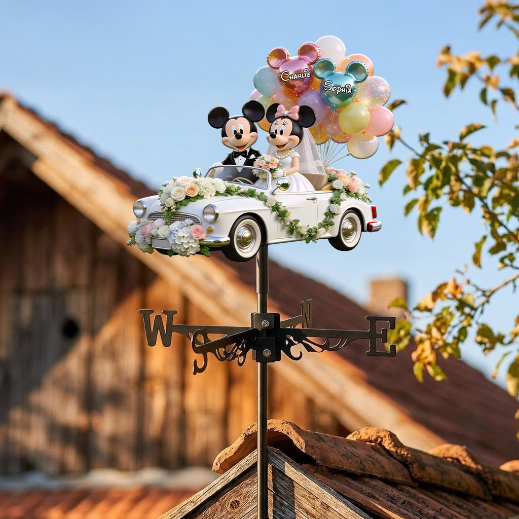 You & Me We Got This - Personalized Mouse Weather Vane